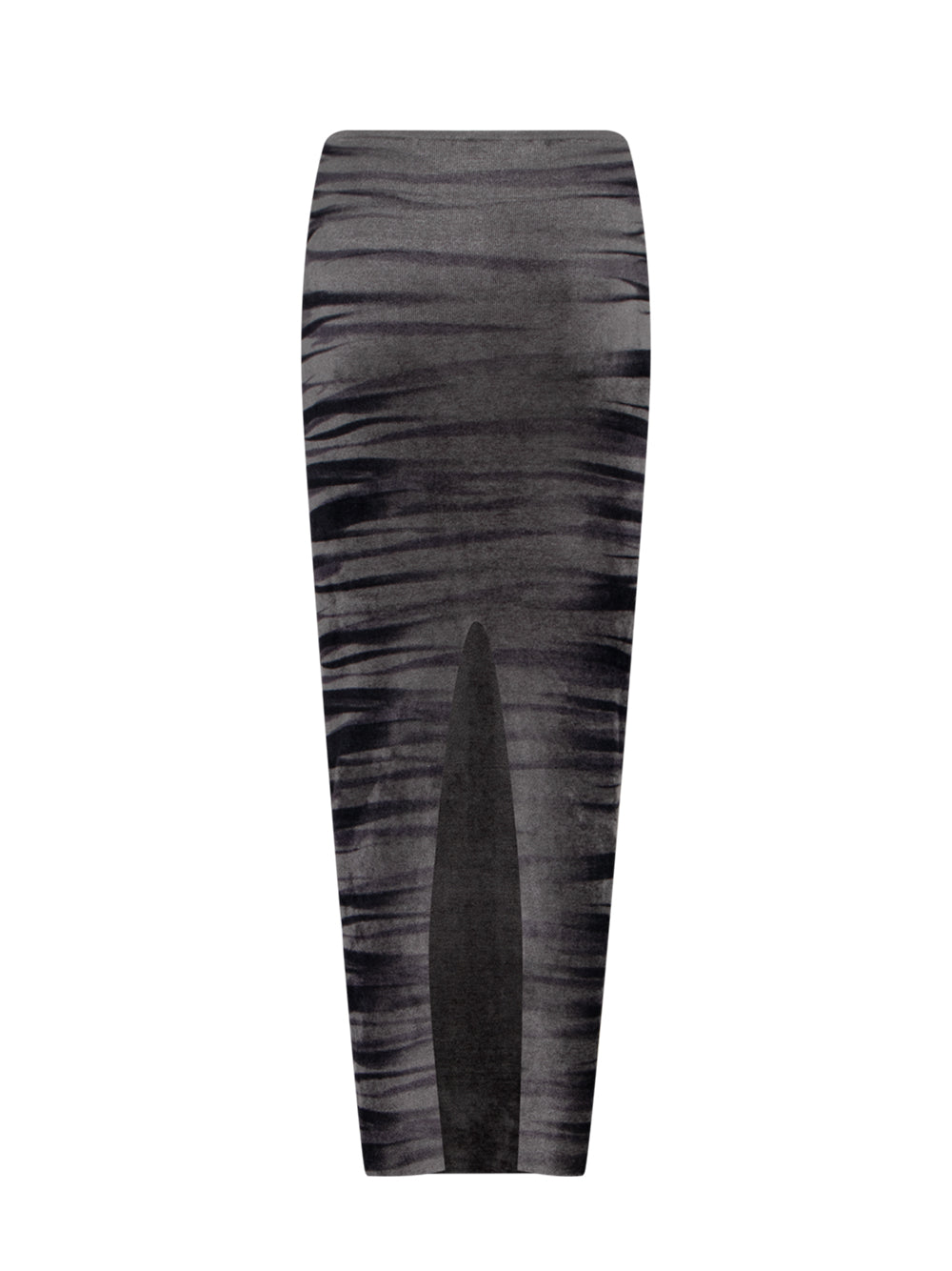 Digital Animal Print Maxi Skirt (Eiffel Tower)