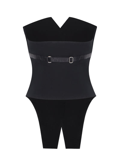 Deconstructed Vest (Black)