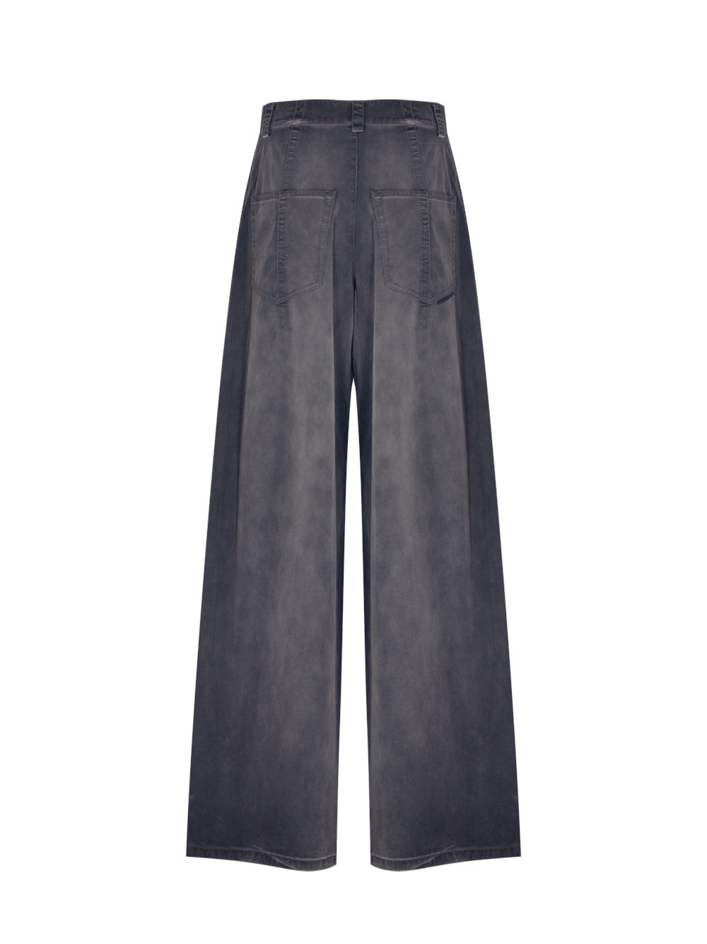 Five Pocket Pant Without Side Seam Washed Black Pearl