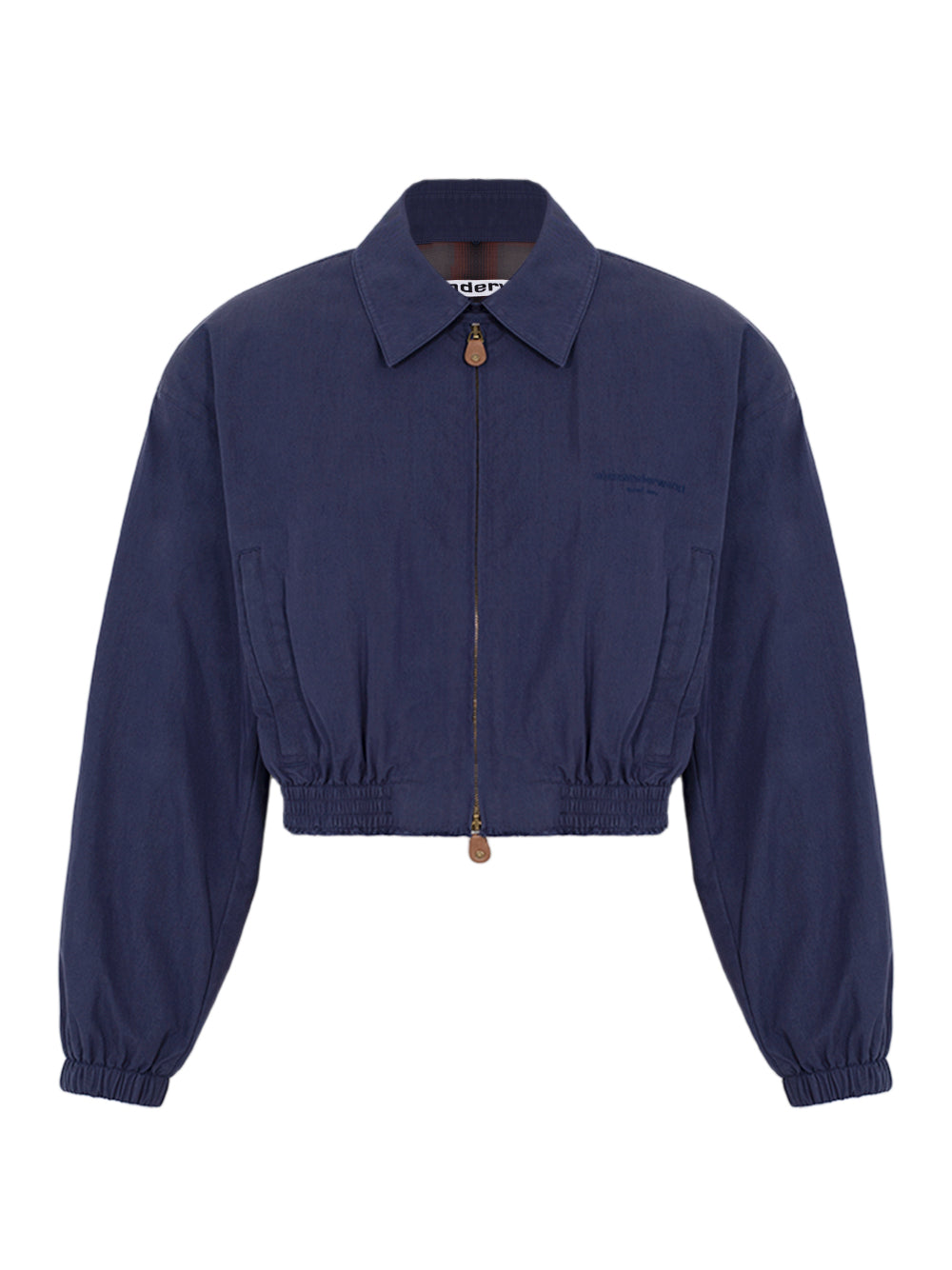Harrington Jacket W/ Elasticated Hem Blue Ink