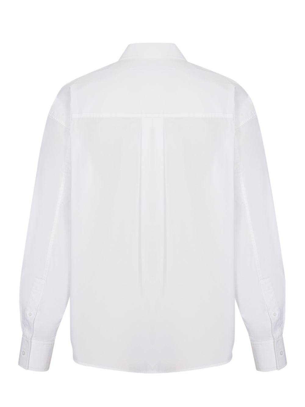 Cotton Slashed Sleeve Shirt (Black)