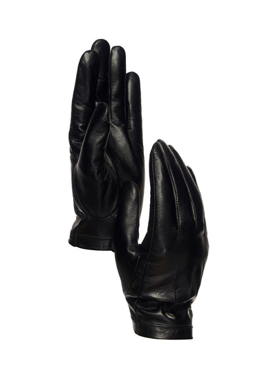 Classic Leather Gloves Black