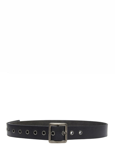 Choices Classic Leather Belt (Black)