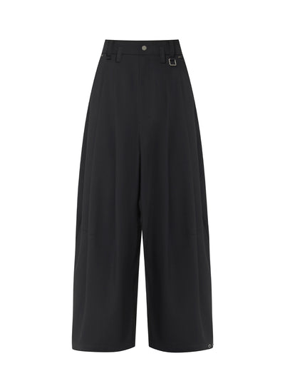 Choices Pleated Trouser Black