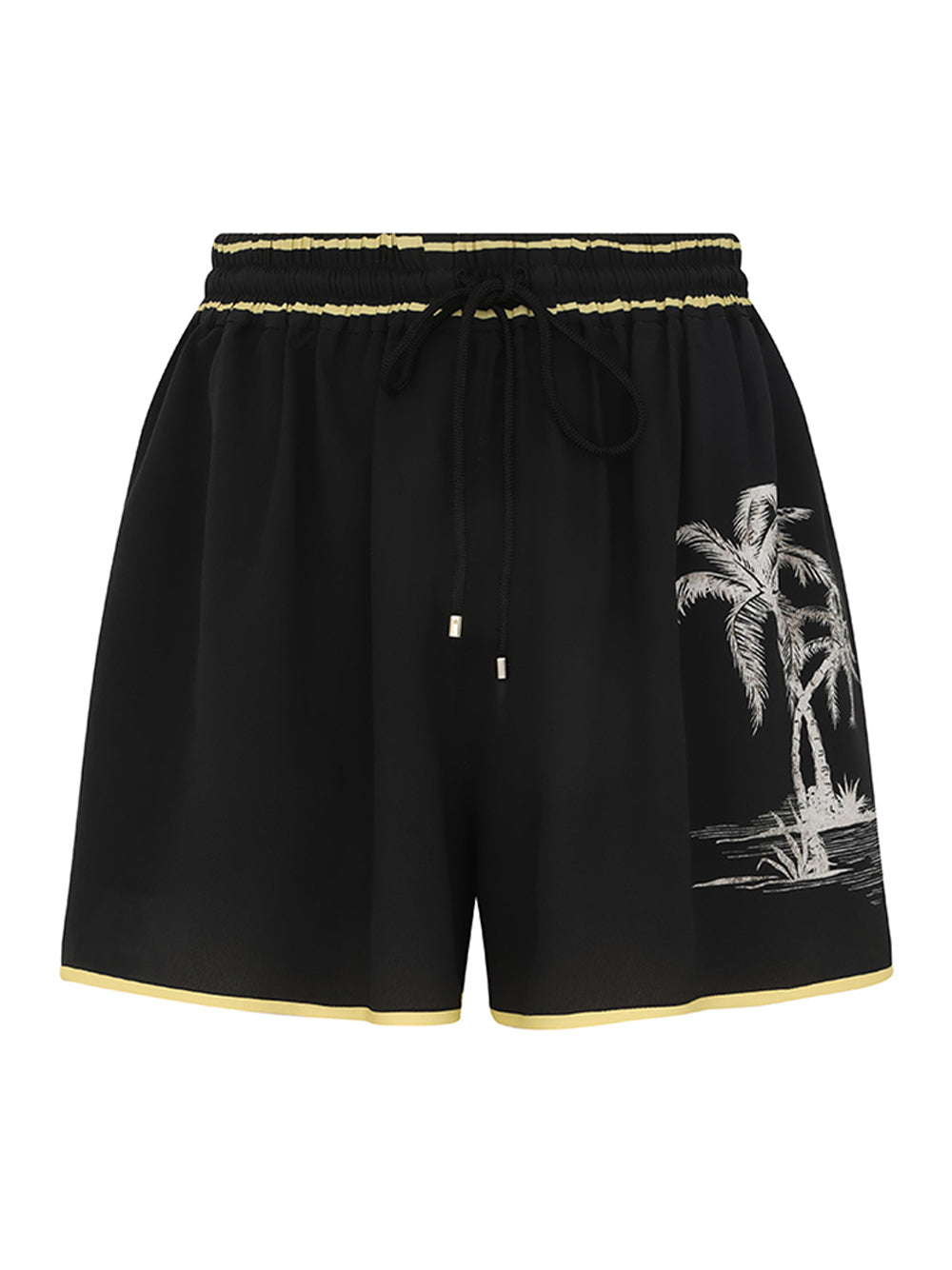 Running Short Black Palm