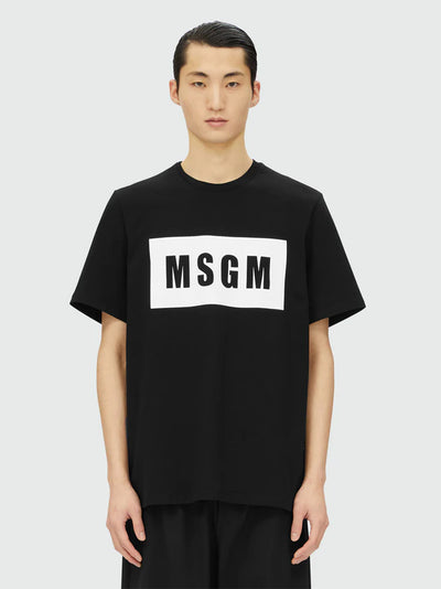 Cotton T-Shirt With Box Logo