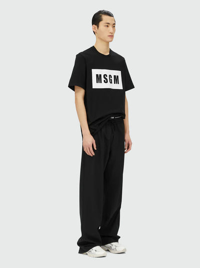 Cotton T-Shirt With Box Logo