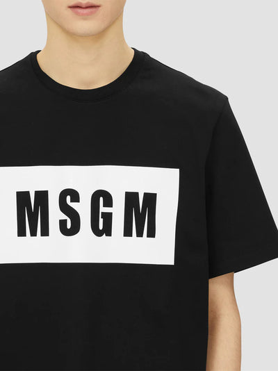 Cotton T-Shirt With Box Logo