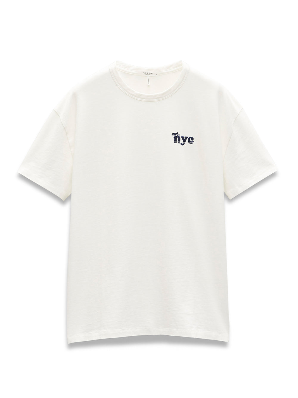 2002 Nyc Embroidered Tee (Ivory Multi)