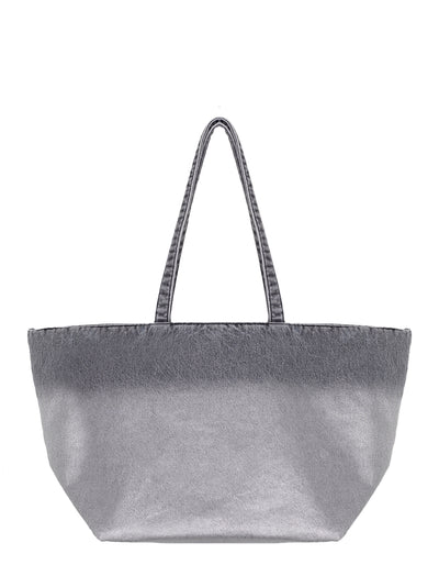 Punch Tote (Light Grey Aged / Silver)