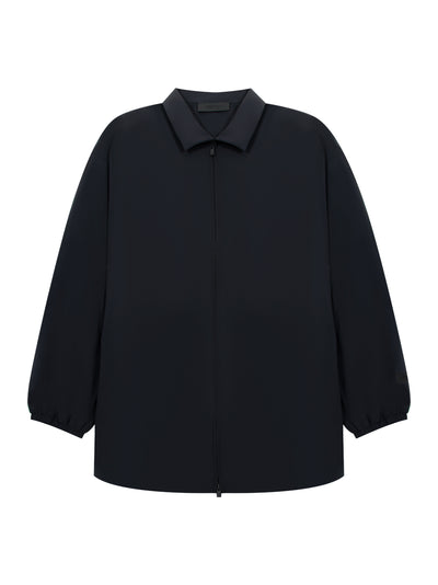 Essentials Nylon Overshirt Black