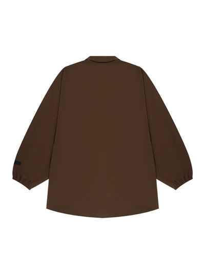 Essentials Nylon Overshirt Wood