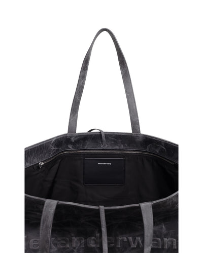 Punch Tote (Distressed Grey Smoke)