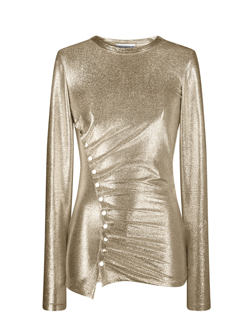 Jersey Top Silver Gold Silver / Gold