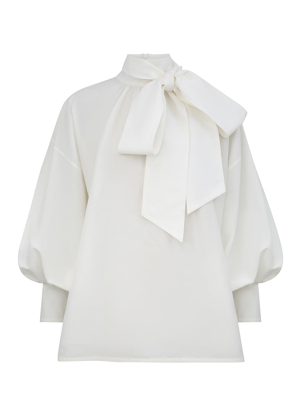 Hypnotic Pussybow Top Ivory