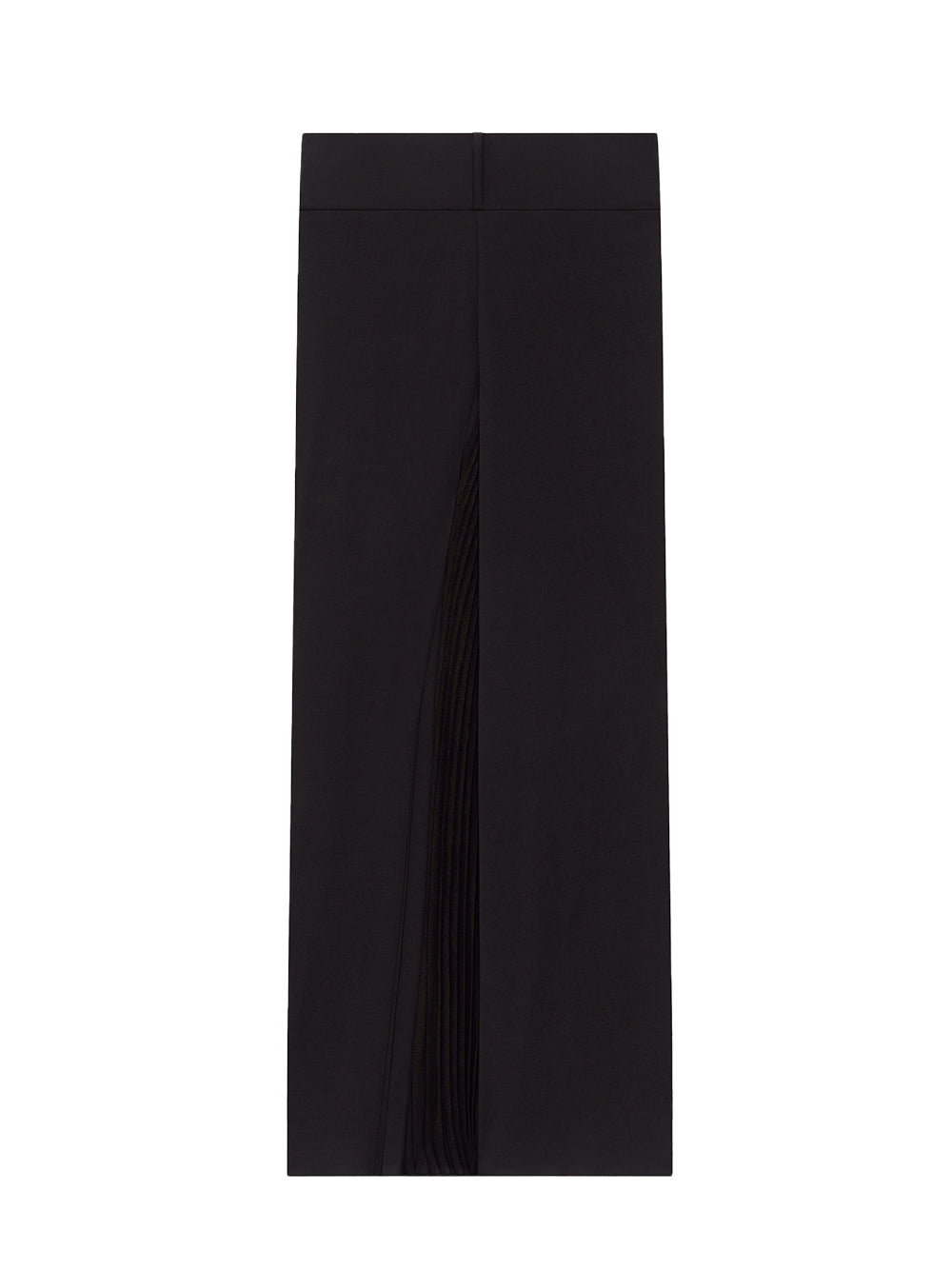 Infinity Pleats Jersey Pants Black