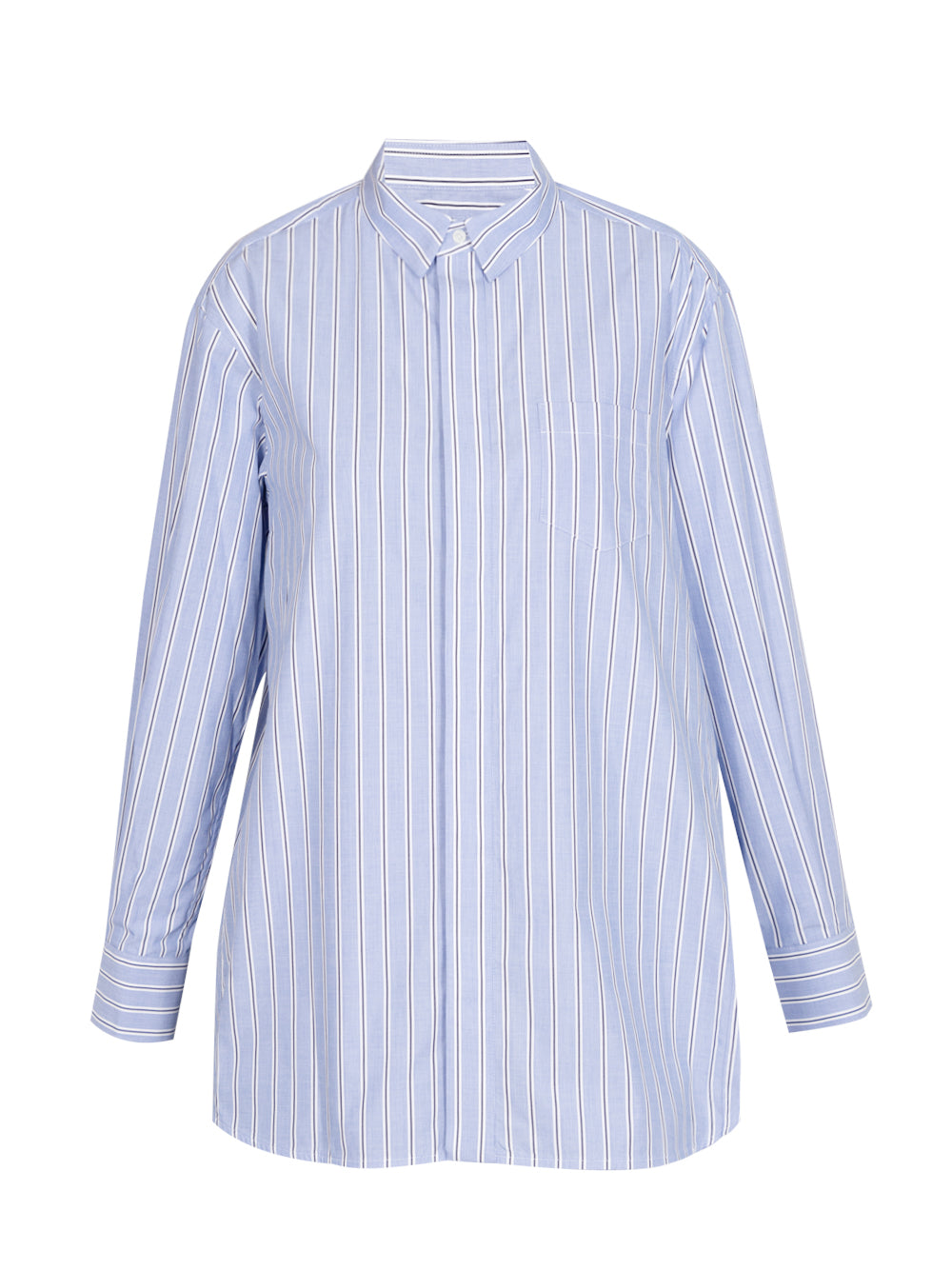 Cotton Poplin Dress Stripe