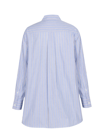 Cotton Poplin Dress Stripe