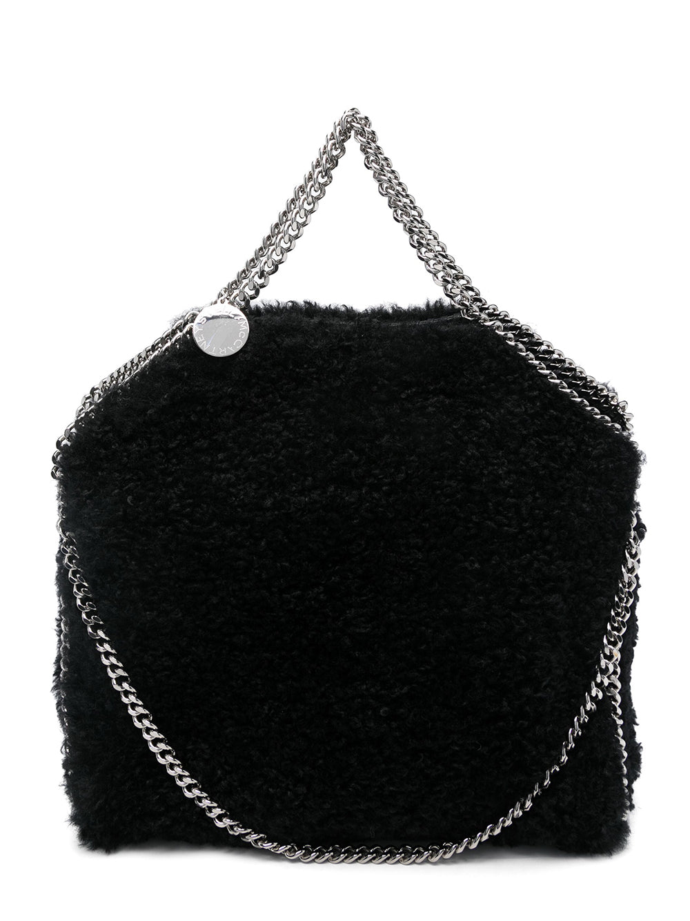 3 Chain Falabella Tote Bag Black