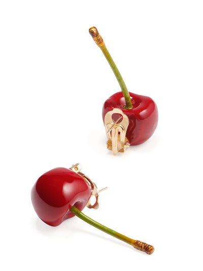 Les Boucles Cerise Red