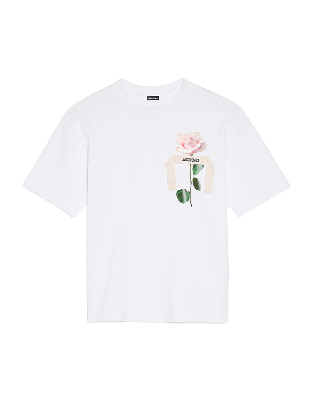Le Tshirt Rose Rose White