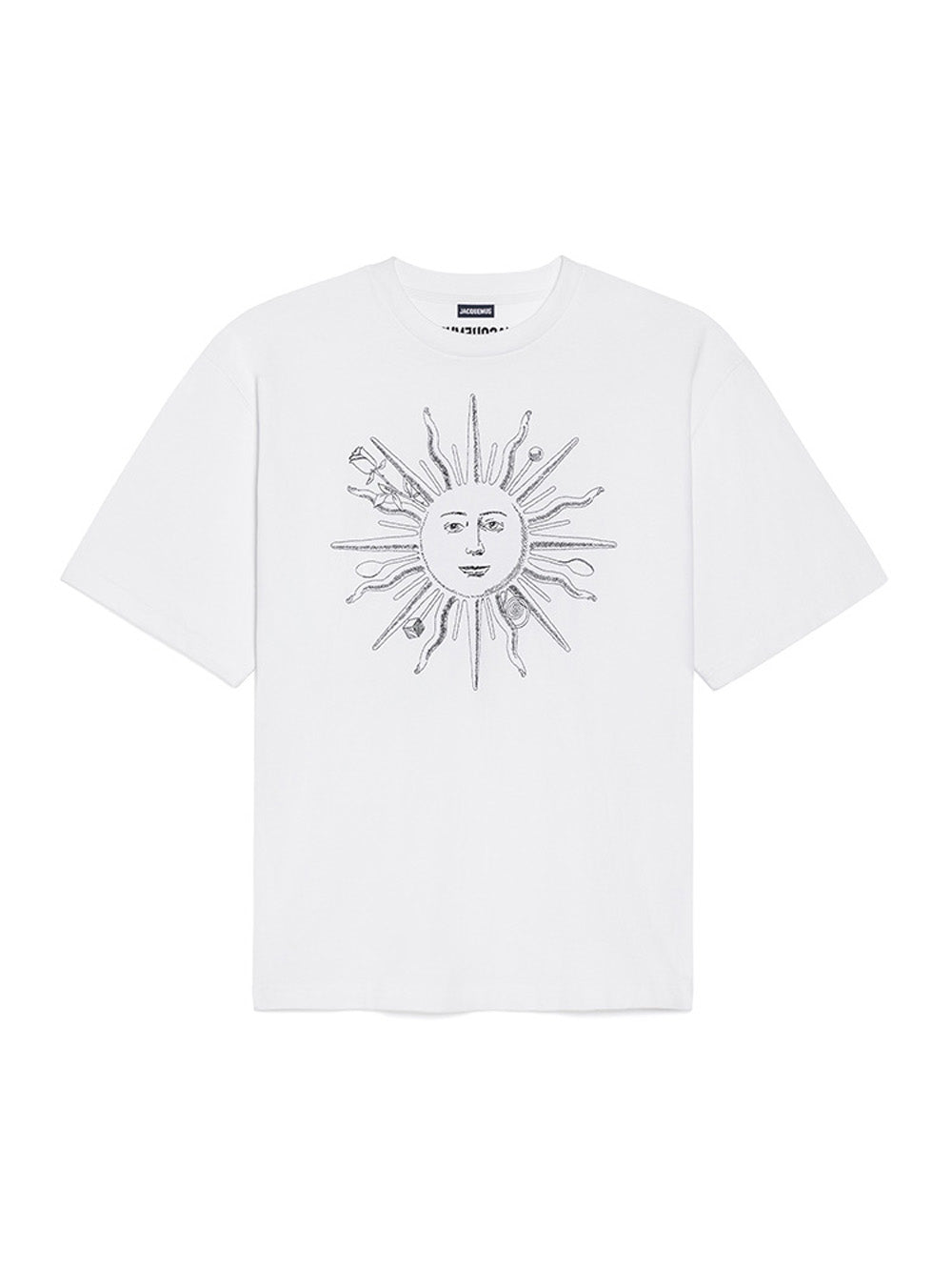 Le Tshirt Soleil Royal Sun White
