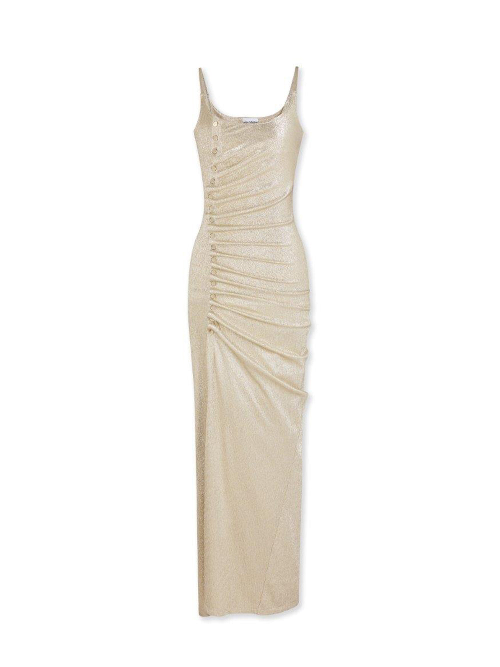 Robe Strap Dress (Silver/Gold)