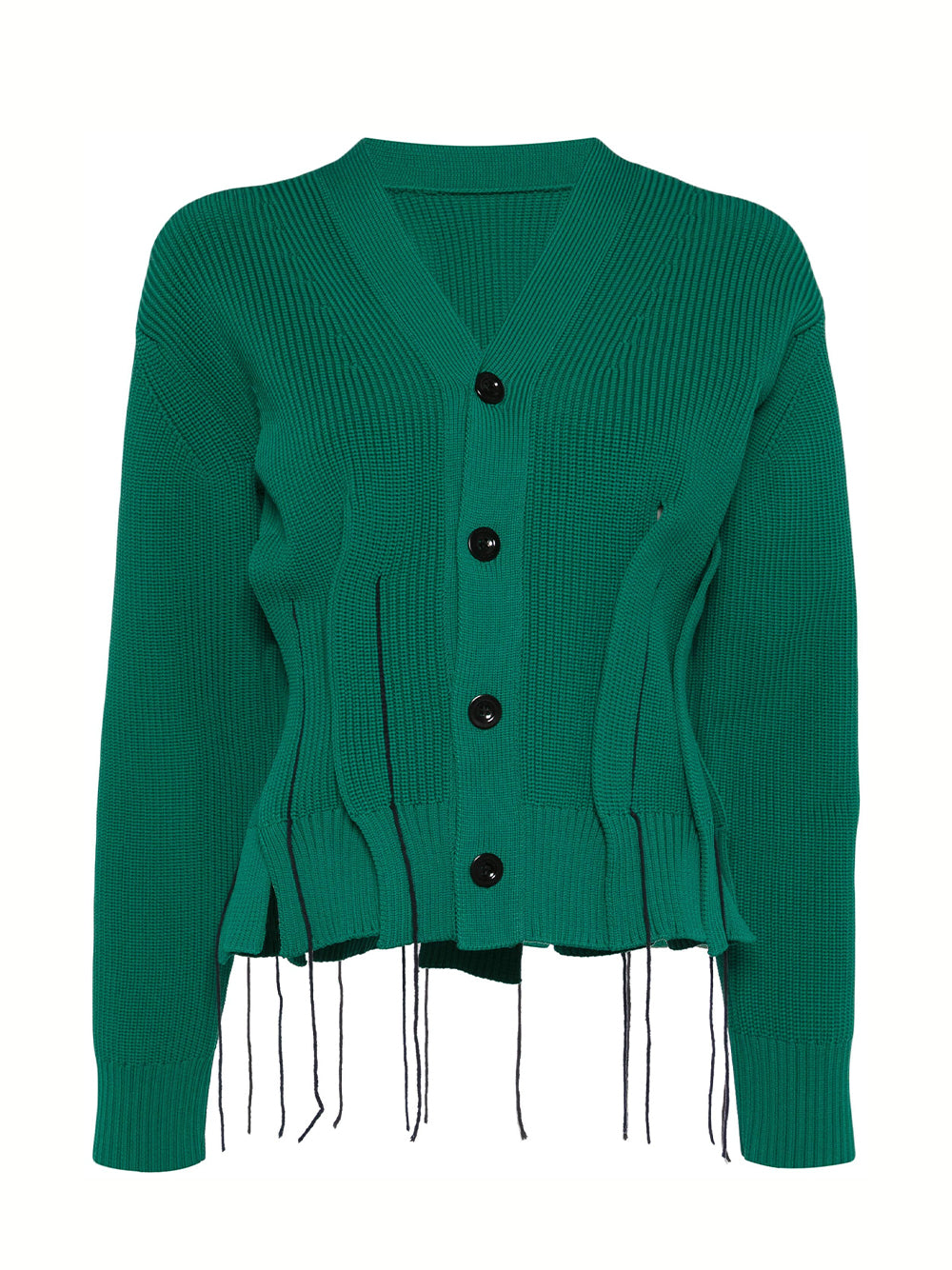 Knit Cardigan (Green)