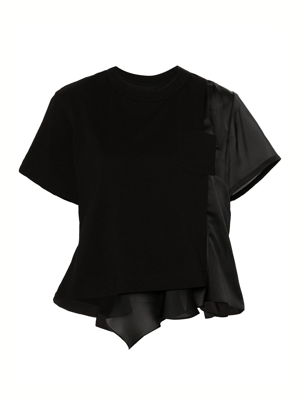 Cotton Jersey T-shirt (Black)
