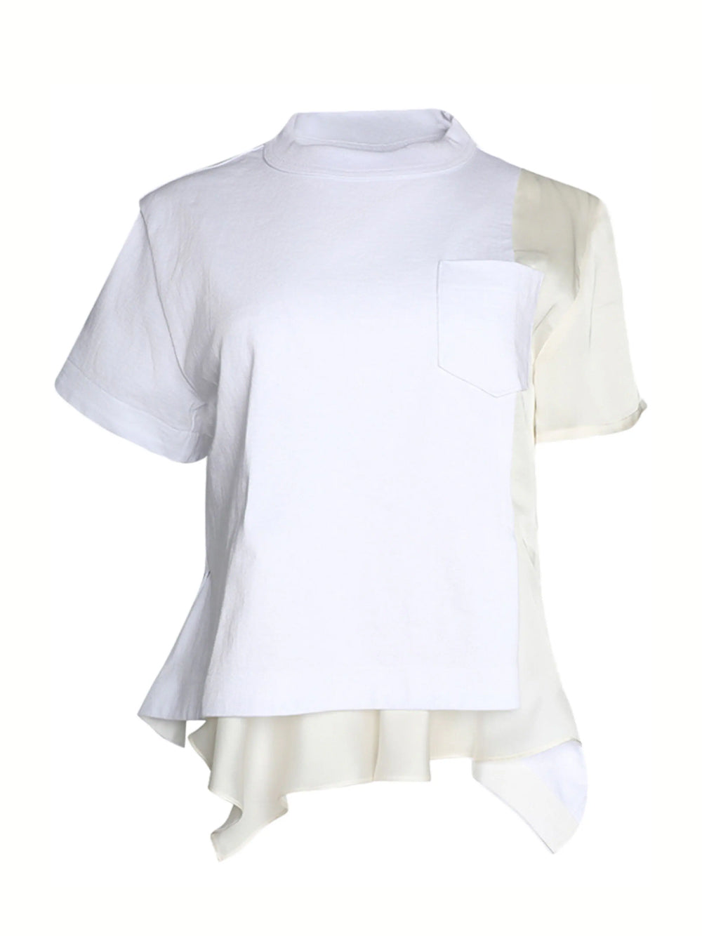 Cotton Jersey T-shirt (White)