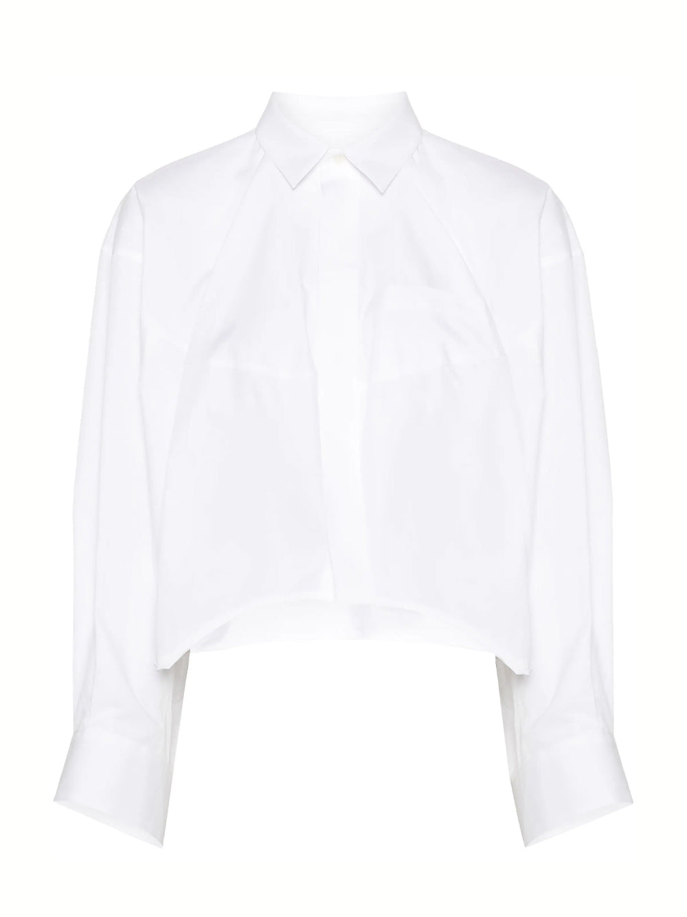 Cotton Poplin Shirt (Off White)
