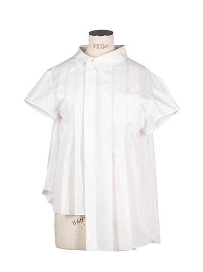 Cotton Poplin Shirt Off White
