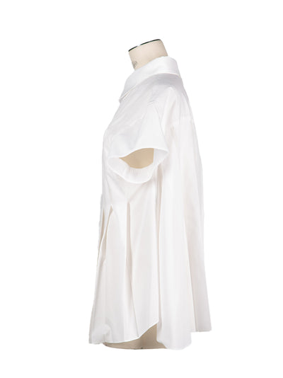 Cotton Poplin Shirt Off White