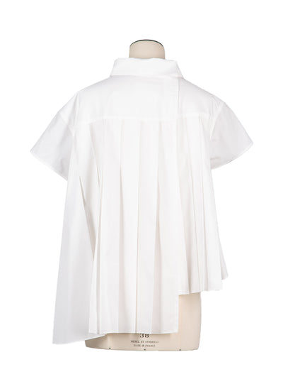 Cotton Poplin Shirt Off White