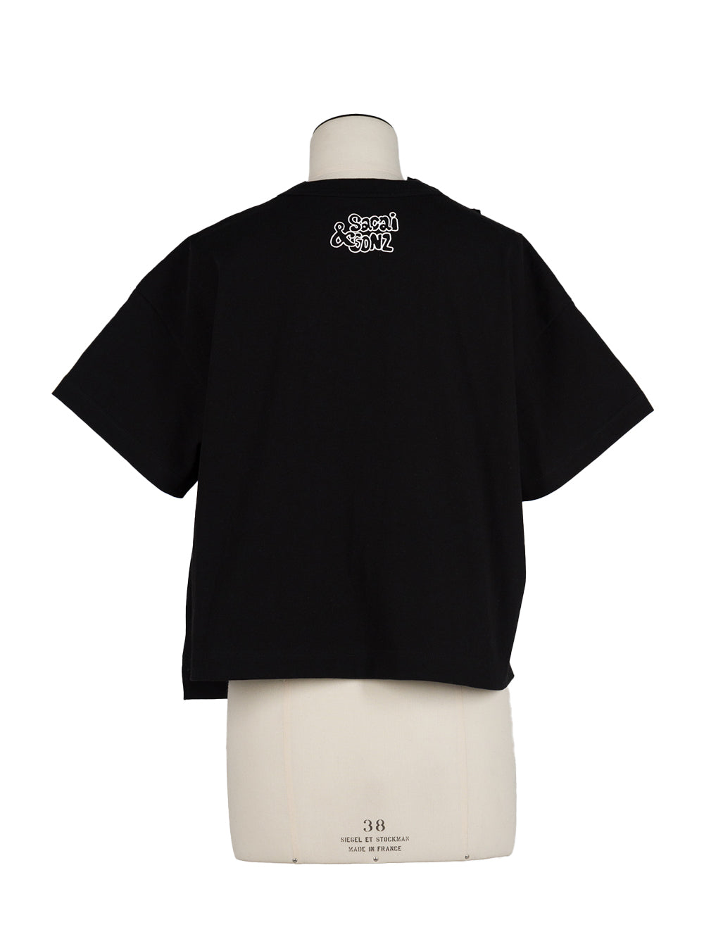 Sacai Gonz Print T-Shirt Black