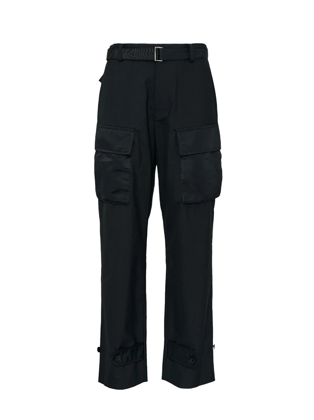 Suitingxnylon Twill Pants Black