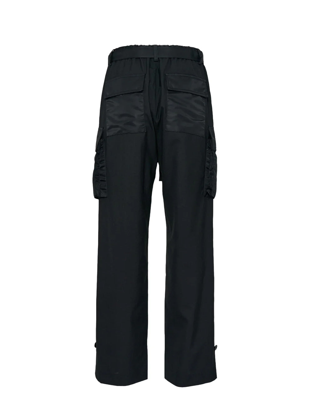 Suitingxnylon Twill Pants Black