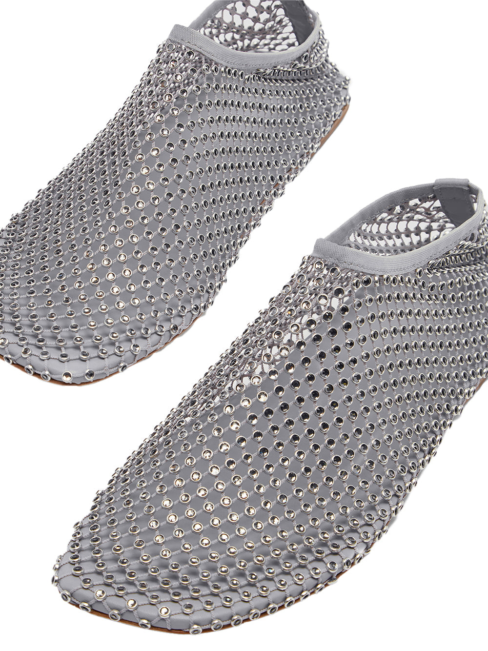 Minette Crystal Flat Slate Grey