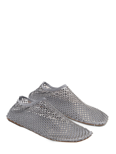 Minette Crystal Flat Slate Grey