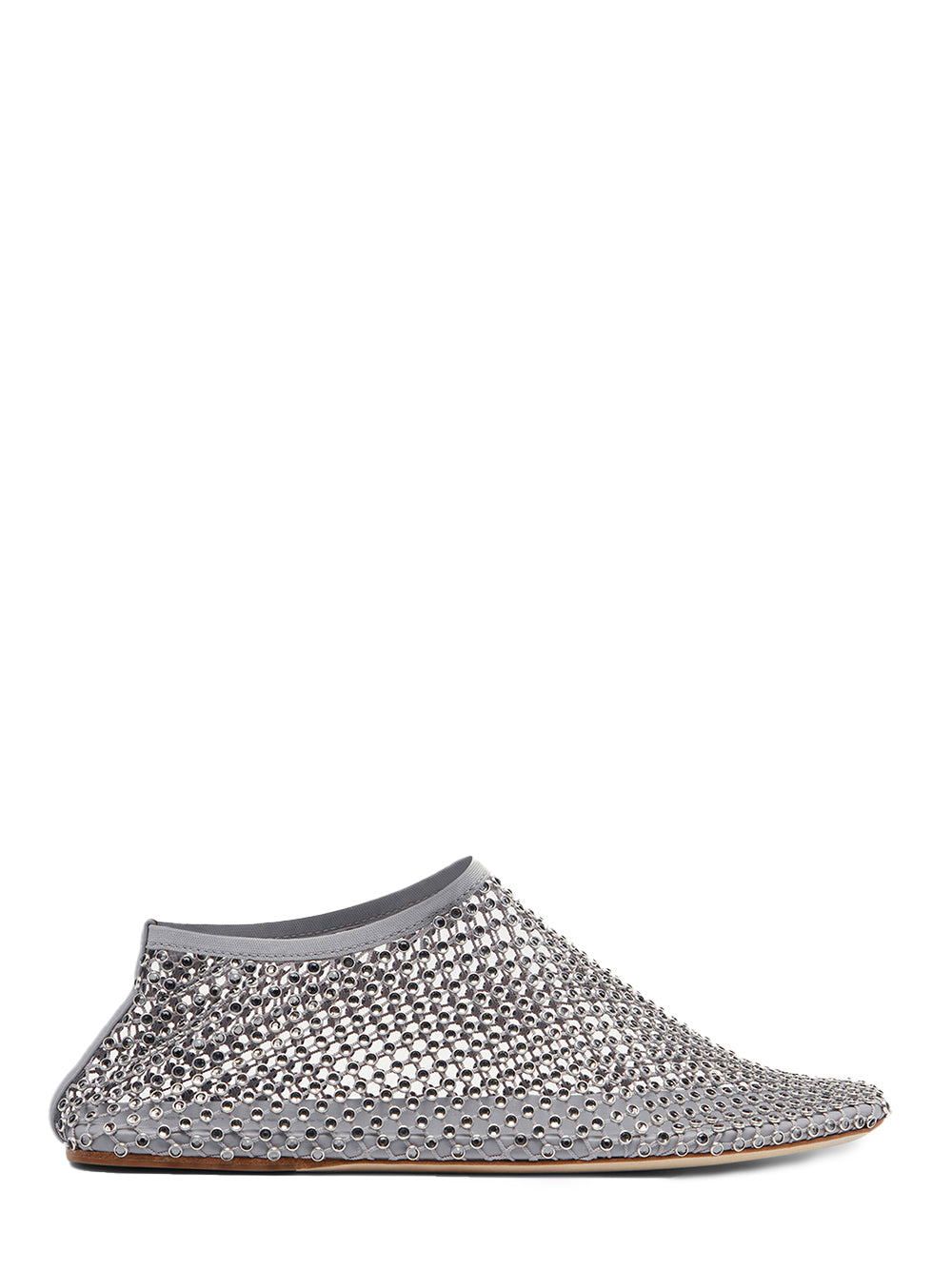 Minette Crystal Flat Slate Grey