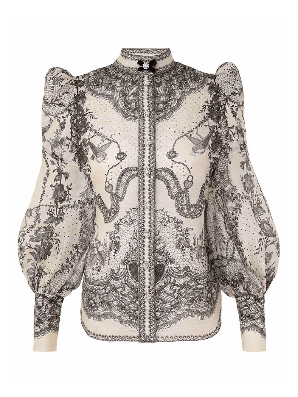 Crush Body Shirt Ivory Locket