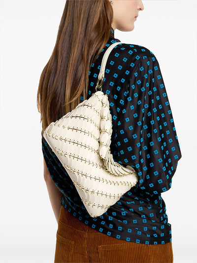 Sac A Main Sac A Main Cuir Cream/Gold