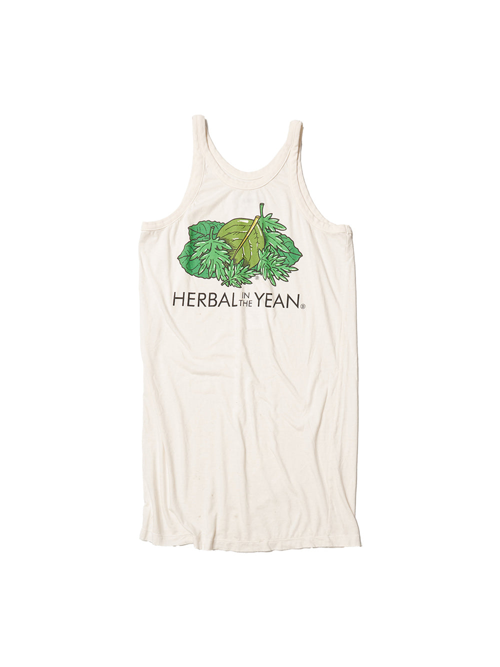 Herbal In The Yean Tank Top White