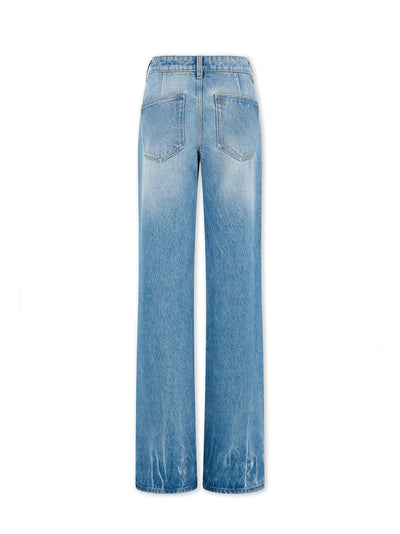 Pantalon Large Pant Denim Stone