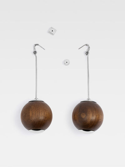 Les Grandes Boucles Nodo (Silver/Brown)