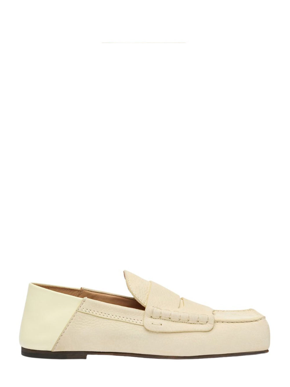 Les Mocassins Carre Pale Yellow