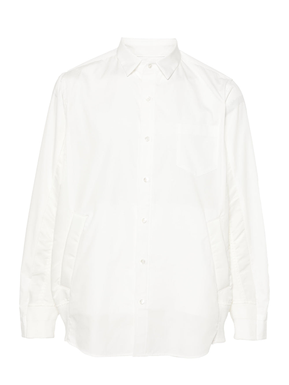 Cotton Poplin Shirt Off White