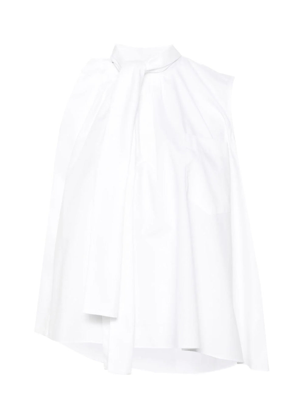 Cotton Poplin Shirt Off White