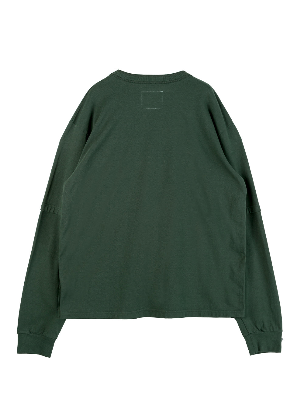 Men Carhartt WIP Cotton Jersey Long Sleeve T-Shirt (Green)