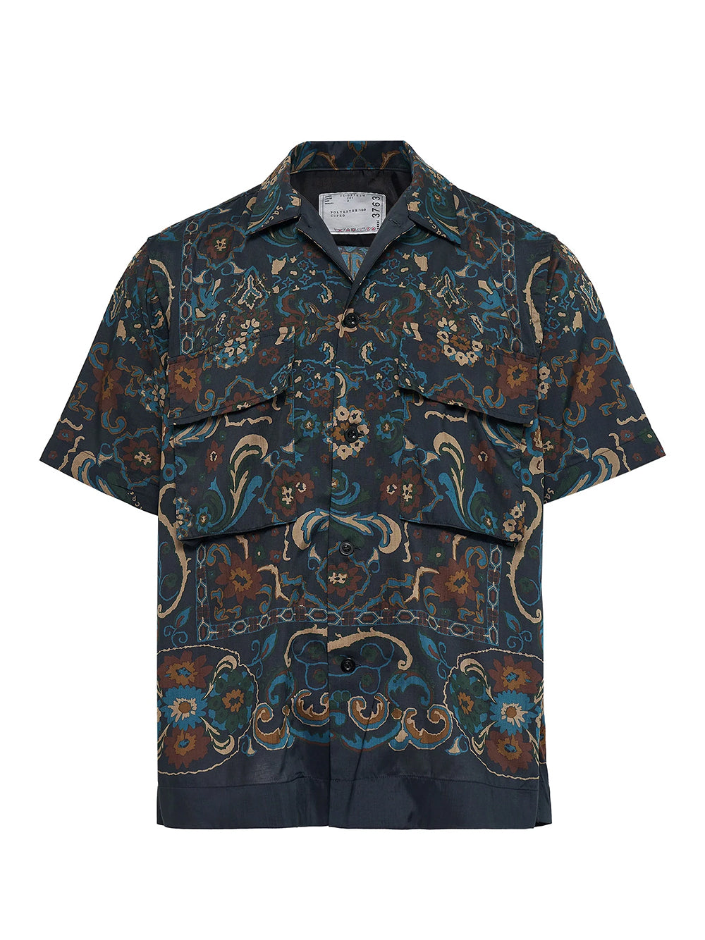 Floral Print Shirt Navy